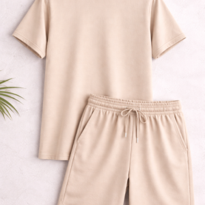 Peach colored comfy trouser